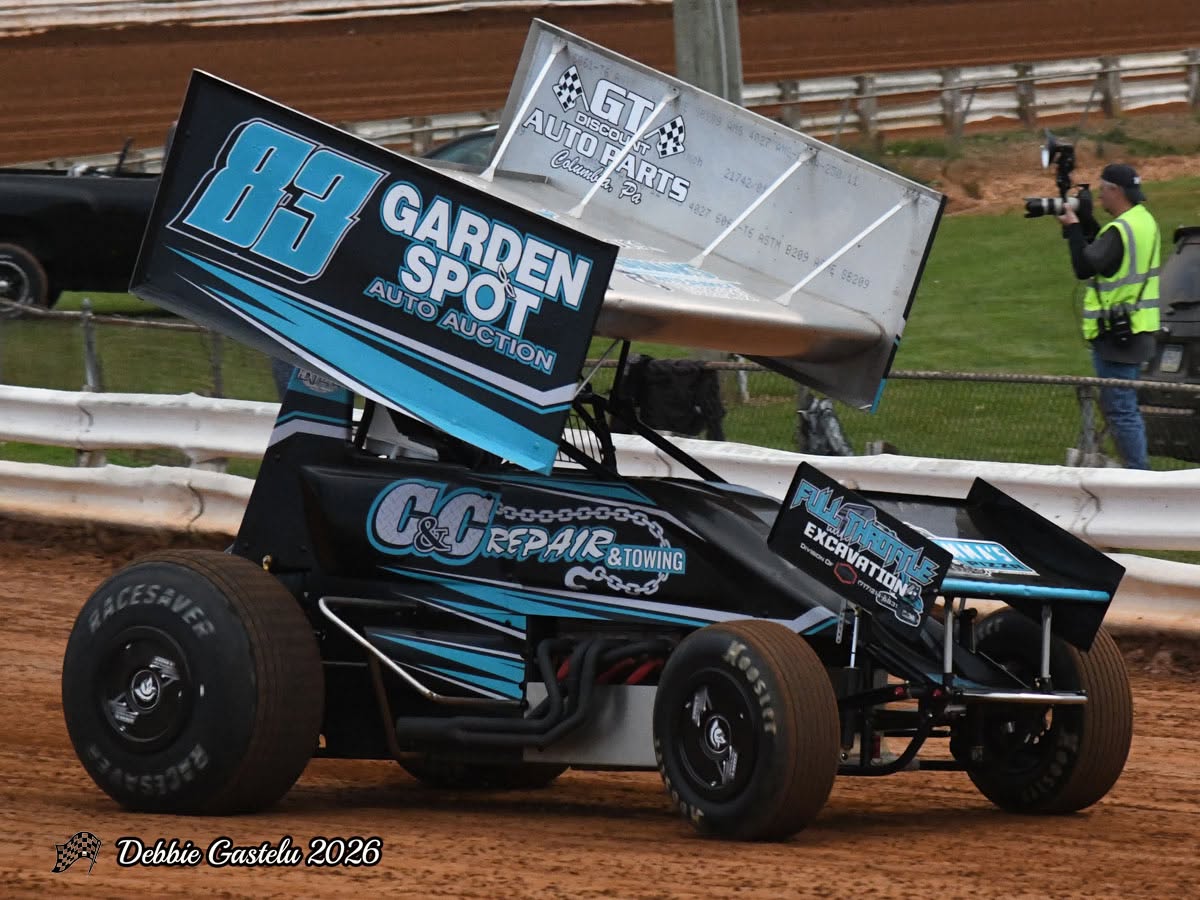 Ian Cumens in the 83 at Selinsgrove